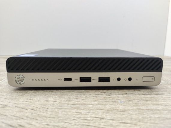 Неттоп HP ProDesk 600 G3 Desktop Mini USFF / Intel Core i5-7500T (4 ядра по 2.7 - 3.3 GHz) / 8 GB DDR4 / 240 GB SSD / Intel HD Graphics 630 / Блок живлення б/в | Зображення 1