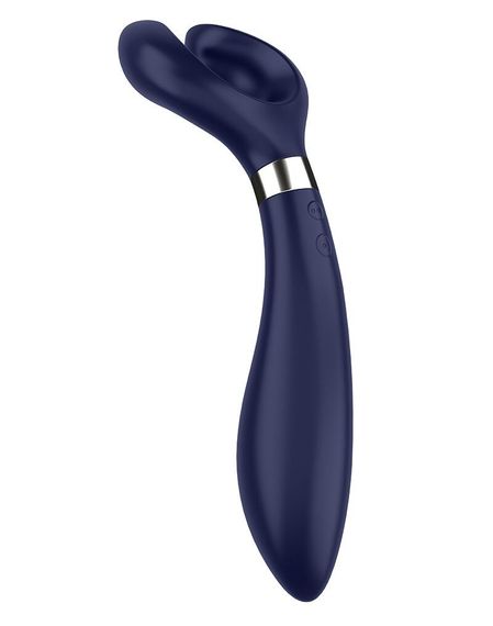 Вібратор для пар Satisfyer Endless Fun Blue, три мотори, багатофункціональний | Зображення 1