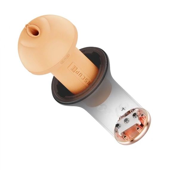 Мастурбатор Otouch INSCUP 1, 7 режимов вибрации, подогрев, вход-вагина, внутренний 4D-канал sexstyle | Зображення 5