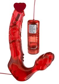 Безремневий страпон з вібрацією Bend Over Toy Joy sexstyle