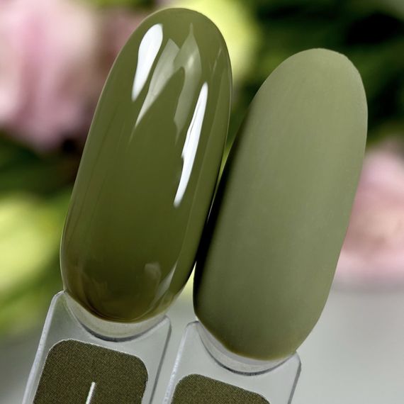 Гель-лак Crooz 45 (відтінок темного хакі) 8мл | Зображення 1