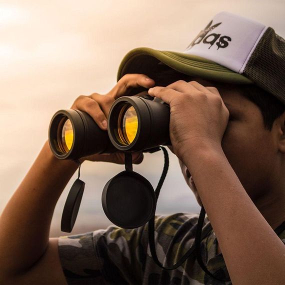 Водонепроницаемый бинокль с зумом 70х70 для охоты и рыбалки / Мощный бинокль для наблюдения / Ударопрочный | Зображення 4