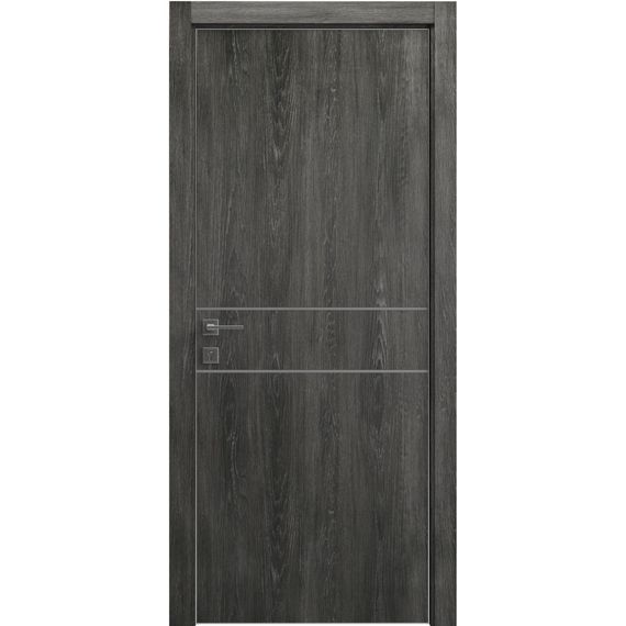 Двери Rodos MODERN Flat-01 INSIDE дуб шале графіт