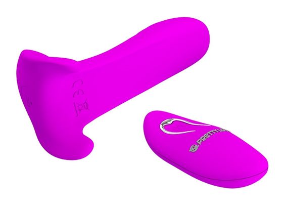 Вібробабочка з стимулятором клітора PRETTY LOVE-Remote Control Massager, BI - 014850W Sex Aura | Зображення 3