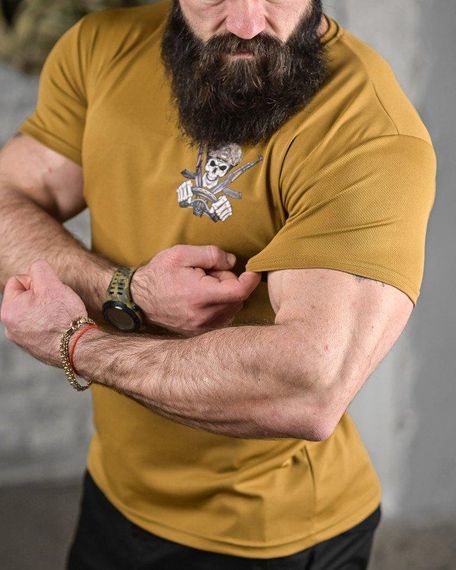 Тактична потоотводна футболка водія кайот ДЛ6479 | Зображення 4