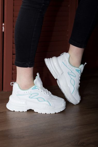 Кроссовки женские Fashion Xochi 2670 38 размер 24 см Белый | Зображення 3