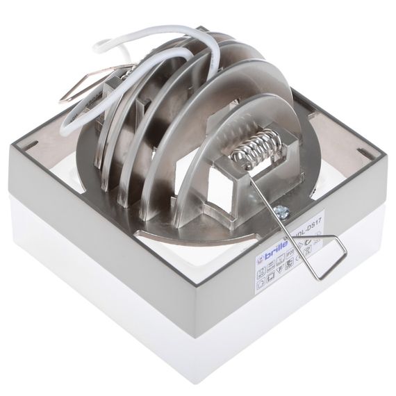 Светильник точечный для ванной HDL-DS 17 TECNO-170 PNM MR16 | Зображення 1