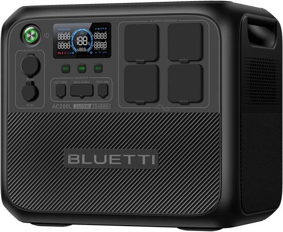 Зарядна станція Bluetti AC200L / 2400 Вт / 2048 Вт.год / LiFePO4 | Зображення 2