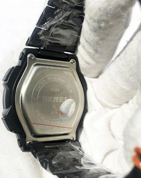 Годинник наручний чоловічий Skmei 1370AG зелений | Зображення 2