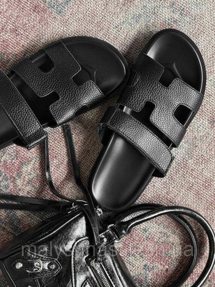 Женские тапки Herni black ДЛ7289 | Зображення 1