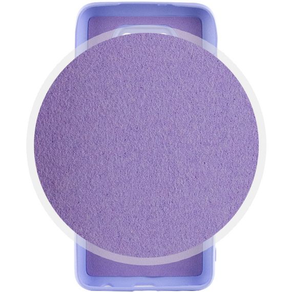 Чехол Silicone Cover Lakshmi Full Camera (AA) для Xiaomi Poco X3 NFC / Poco X3 Pro Сиреневый / Dasheen | Зображення 2