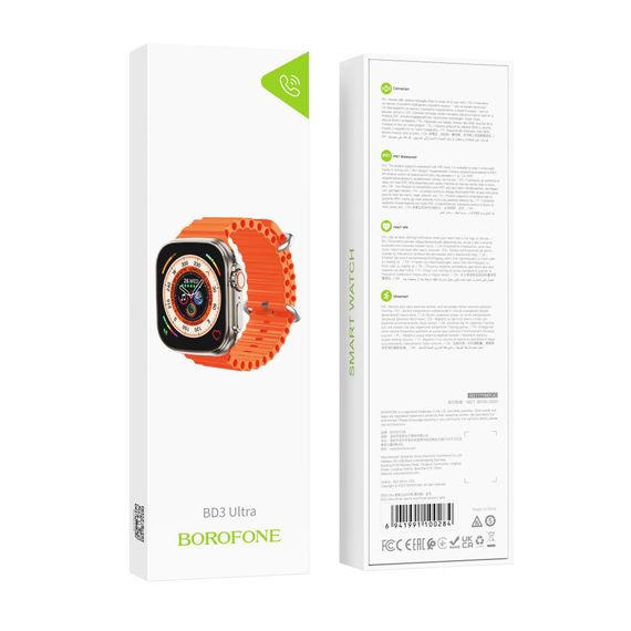 Смарт Годинник Великий 1,69 HD-дисплей Borofone BD3 Ultra (37843-01_793) | Зображення 6