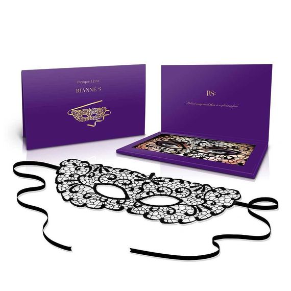 Маска на очі ажурна RianneS SOIREE MASK I JANE sexstyle | Зображення 2