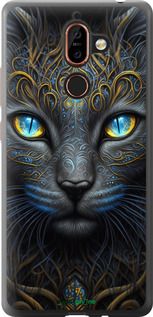 Чохол на Nokia 7 Plus Кішка "5548u-1354-2448"