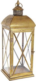 Подсвечник-фонарь итрерьерный Gold Ferro 62см