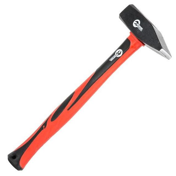 Молоток 1000 г.ручка з фібергласу INTERTOOL HT-0210 | Зображення 1