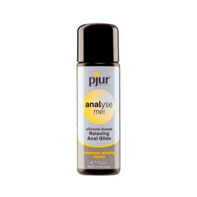 Анальна змазка pjur analyse me! Relaxing jojoba silicone на силіконовій основі з олією жожоба, 30 мл