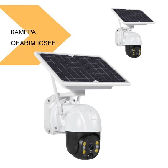 Варіант назви товару: Уличная ip-камера видеонаблюдения PTZ на солнечной панели TP6 WiFi/4G V380 (модель QEARIM ICSEE APP S10+ 4G) (42642-TP6_2345) | Зображення 2