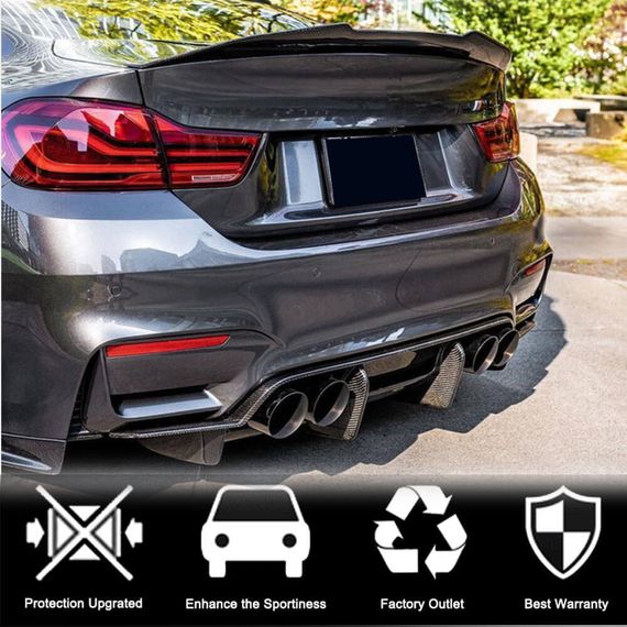 Спойлер PSM-Style V2 (для F82, Карбон) для BMW 4 серия F-32 2012-2020 гг | Зображення 5