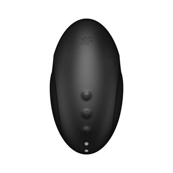 Вакуумний стимулятор з вібрацією Satisfyer Vulva Lover 3 Black | Зображення 1