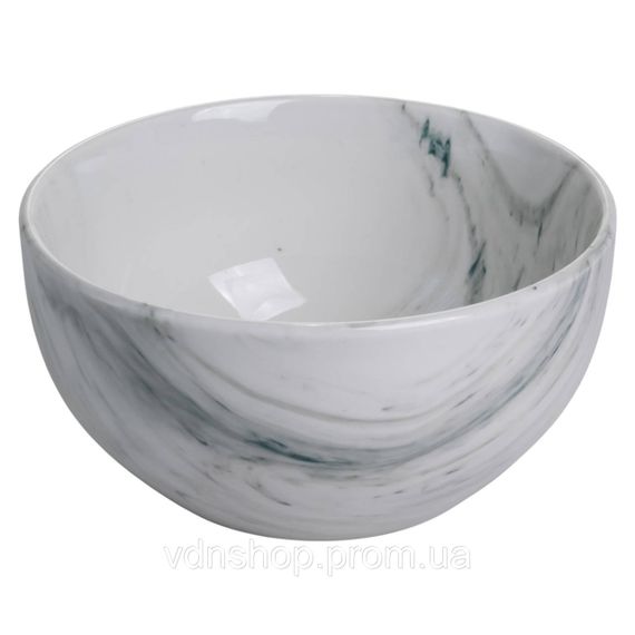 Столовий набір посуду тарілок і чашок 16 предметів на 4 персони Marmor порцеляновий, обідній столовий сервіз тарілок MD-16-2G | Зображення 1