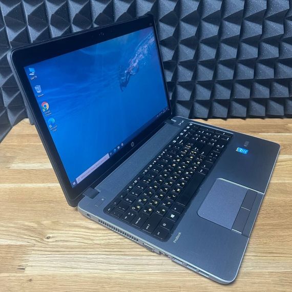 Ноутбук HP ProBook 450 G1 / 15.6" (1366x768) TN / Intel Core i3-4000M (2 (4) ядра по 2.4 GHz) / 8 GB DDR3 / 128 GB SSD / Intel HD Graphic 4600 / WebCam / DVD-ROM б/у | Зображення 4