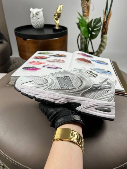 Мужские кроссовки New 530 Premium  White Silver весна / літо / осінь A3661 45 28,5-29 см