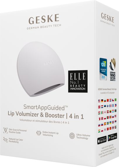 Пристрій для збільшення обʼєму губ GESKE Lip Volumizer&Booster 4в1 Big white, Бежевий | Зображення 7