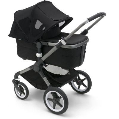 Капюшон для коляски Bugaboo Fox 5/Cameleon 3/Lynx Breezy MIDNIGHT BLACK, летний (100221003) | Зображення 3