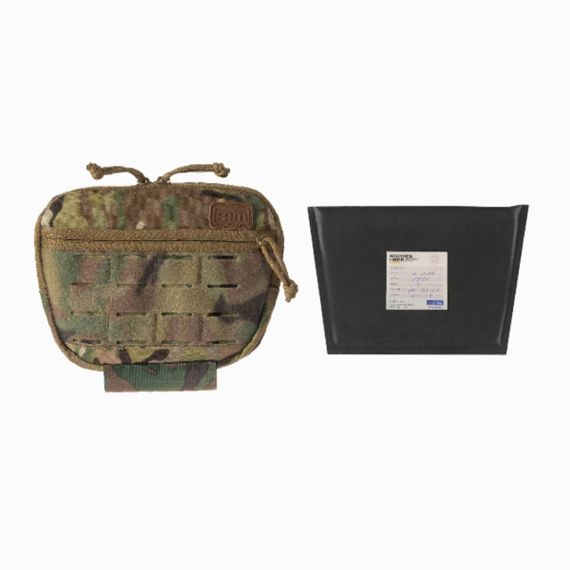 Напашник Fam Tac М7 Velcro мультикам + балістичний пакет 2 клас захисту