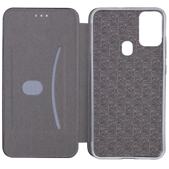 Шкіряний чохол-книжка Classy для Samsung Galaxy A21s Темно-синій | Зображення 2