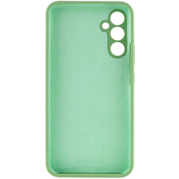 Чехол Silicone Cover Lakshmi Full Camera (AAA) для Samsung Galaxy S24+ Мятный / Mint | Зображення 2