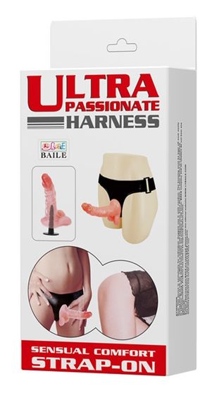 Страпон Ultra passionate Harness - SENSUAL COMFORT STRAP-ON, BW-022007 Sex Aura | Зображення 8