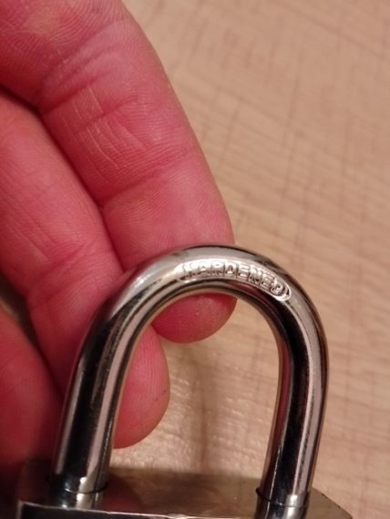 Навесной замок Belt top security 50 мм | Зображення 2