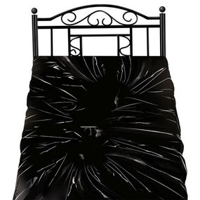 БДСМ простирадло Babydoll 130х220 см Чорний 5426