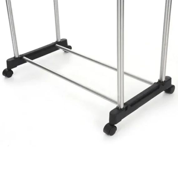 Телескопическая стойка-вешалка для одежды - Double Pole Clothes Horse | Зображення 3