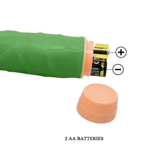 Вібратор - Barbara Bill Vibrator 8,8" Green Sex Aura | Зображення 9
