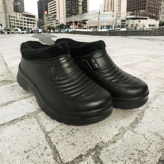 Чоловічі гумові чоботи на осінь 45р, Туфлі робочі чоловічі гумові чоботи з гуми PG-97