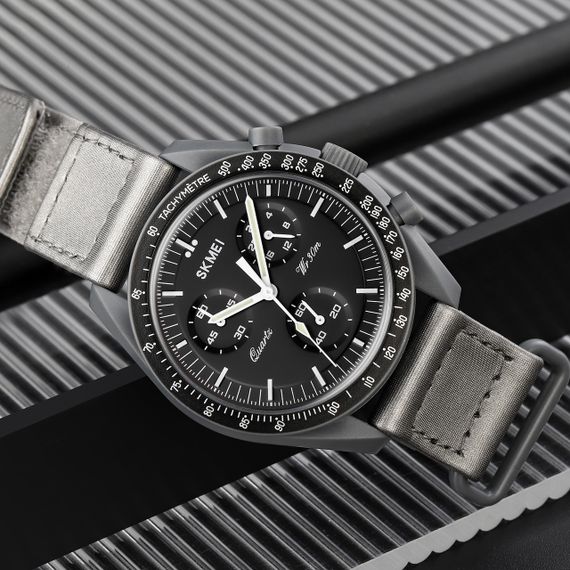 Skmei 1982DGYSI Dark Grey-Silver | Зображення 3