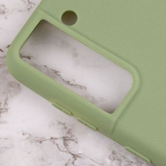 Силиконовый чехол Candy для Samsung Galaxy S21+ Фисташковый | Зображення 2