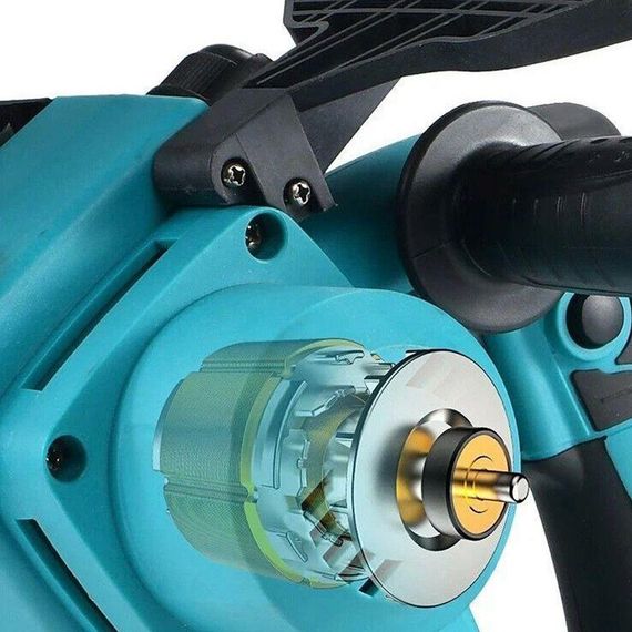 Акумуляторна ланцюгова пила 12" з 2-ма акумуляторами, в кейсі / Бездротова електропила / Електрична міні пила | Зображення 3