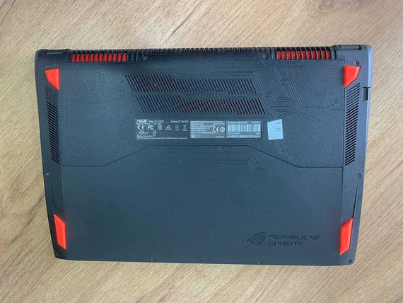 Ноутбук Asus ROG GL502VS 15.6"FHD/IPS/i7 6700HQ/16Gb/SSD256+HDD1Tb/GTX1070-8Gb | Зображення 3