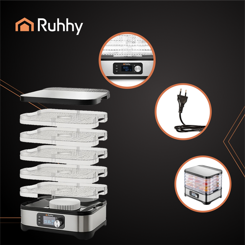 Сушилка для грибов, фруктов и овощей Ruhhy 25928 | Зображення 9