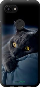 Чохол на Google Pixel 3a Димчастий кіт "825b-1700-2448"