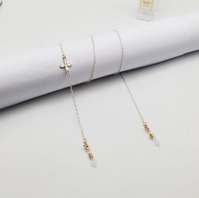 Цепочка для очков White and Gold 8 9888 70 см