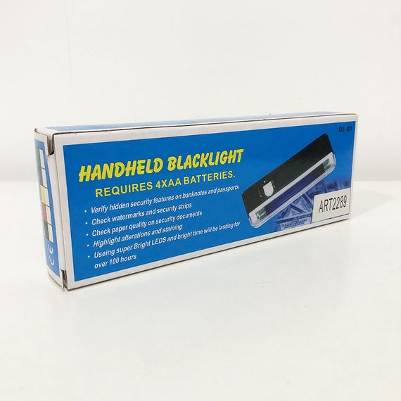 Валютный детектор 01DL, Аппарат для проверки купюр Лампа для проверки денег Ультрафиолет денег CD-26 | Зображення 9