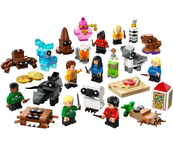 Новогодний адвент календарь 2025 ЛЕГО Гарри Поттер Оригинал LEGO Harry Potter Advent Calendar 2025 | Зображення 1
