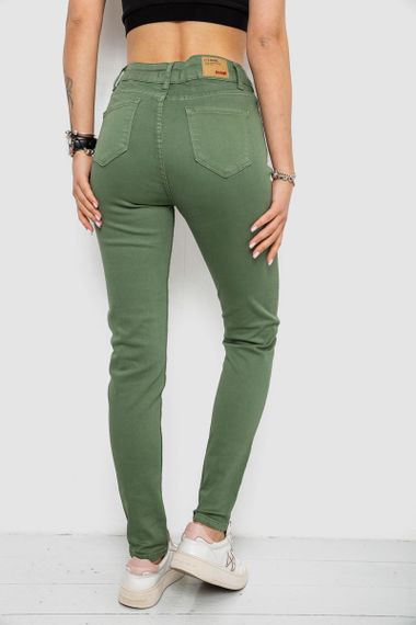 Джинси жіночі Slim Fit, колір зелений, 182R1489S19 | Зображення 3