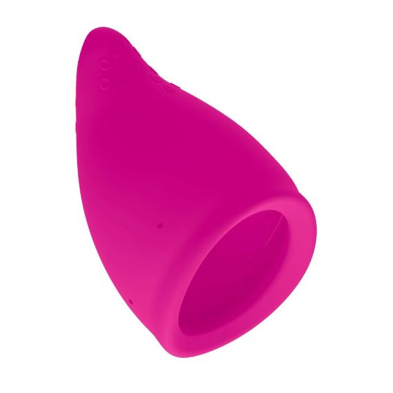 Менструальна чаша Fun Factory FUN CUP SIZE B Magenta, багаторазова, діаметр 4,3 см, об’єм 30 мл | Зображення 1