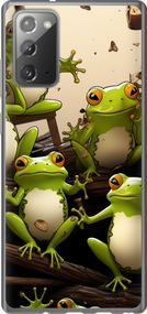 Чехол на Samsung Galaxy Note 20 Жабки "5656u-2036-17620"